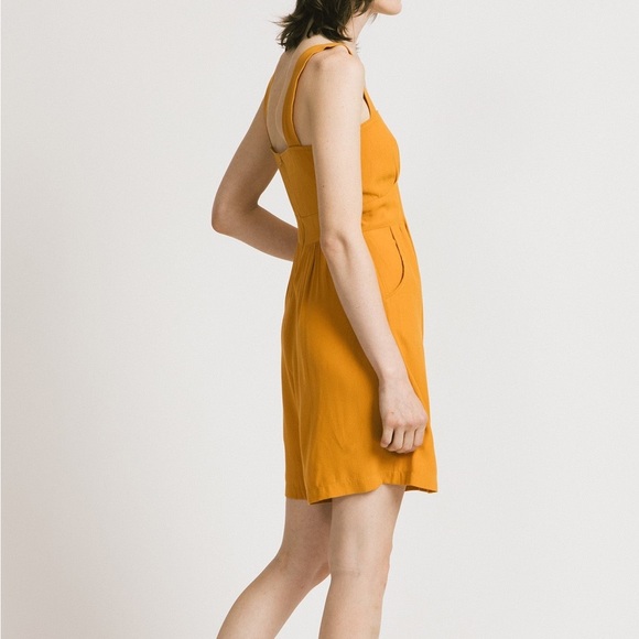 NWT - Allison Wonderland Amalfi Romper - Saffron - Picture 3 of 4